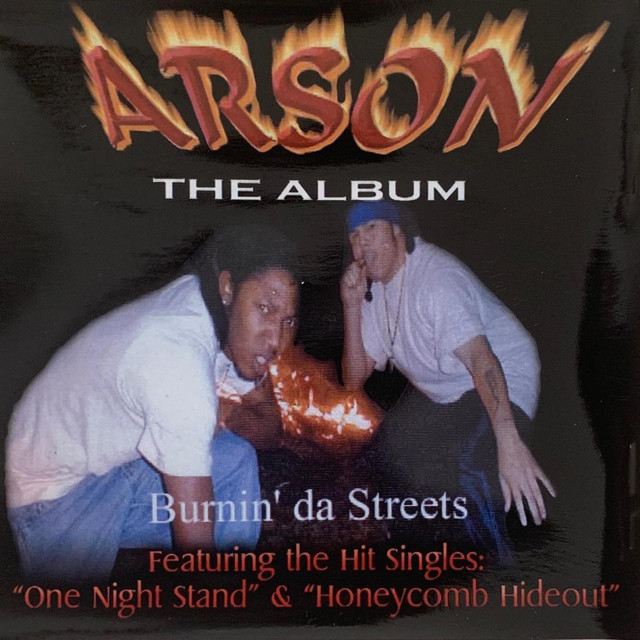 ARSON THE ALBUM (BURNIN' DA STREETS) cover art