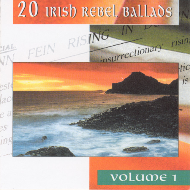 20 Irish Rebel Ballads - Volume 1 cover art