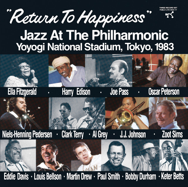Return To Happiness: Jazz At The Philharmonic, Yoyogi National Stadium, Tokyo, 1983 cover