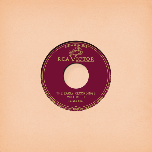 Claudio Arrau Plays Schumann - The Early Recordings, Vol. III album image