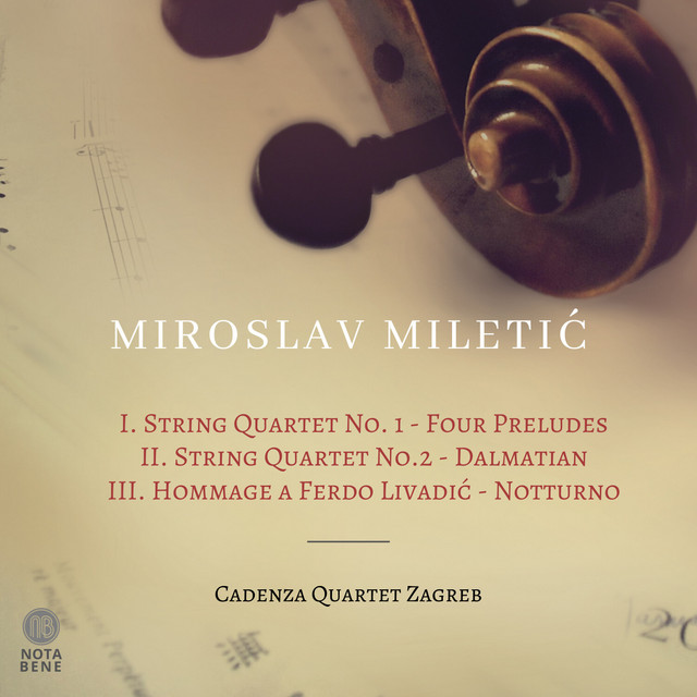 String Quartet, 1 "Four Preludes": IV. Finale Allegro cover art