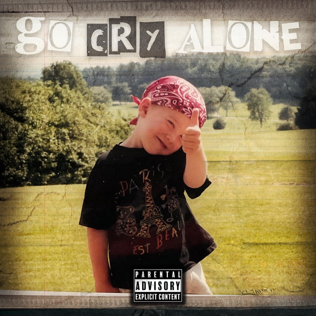 go cry alone cover art