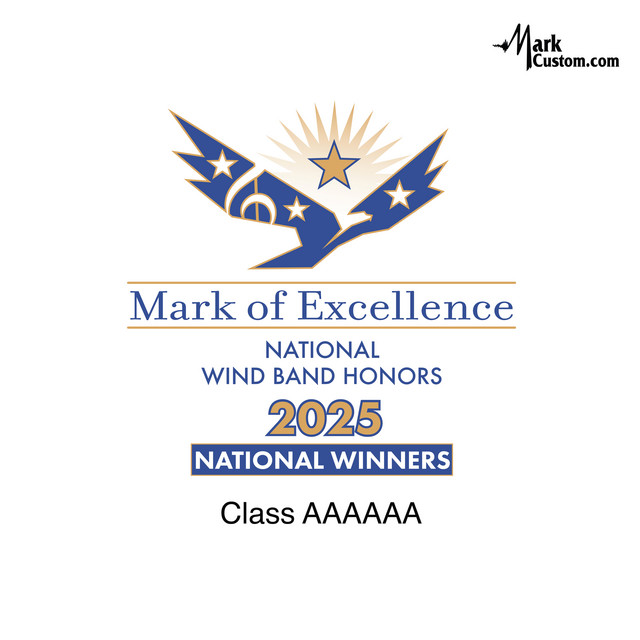 2025 Mark of Excellence: National Band Honors Class AAAAAA cover