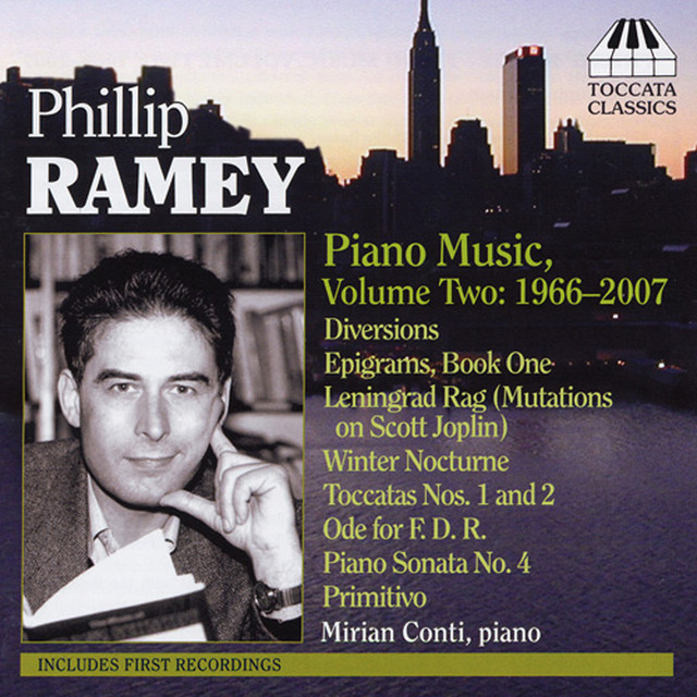 Ramey, P.: Piano Music, Vol. 2 (1966-2007) cover