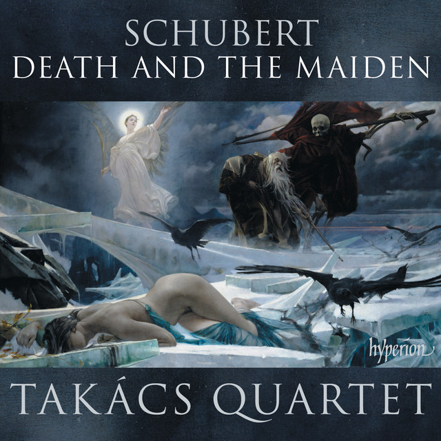 Schubert: String Quartets No. 14 "Death and the Maiden" & No. 13 "Rosamunde" cover art