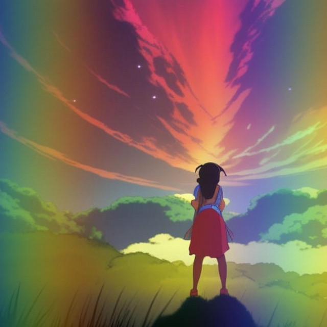 Rainbow cover art