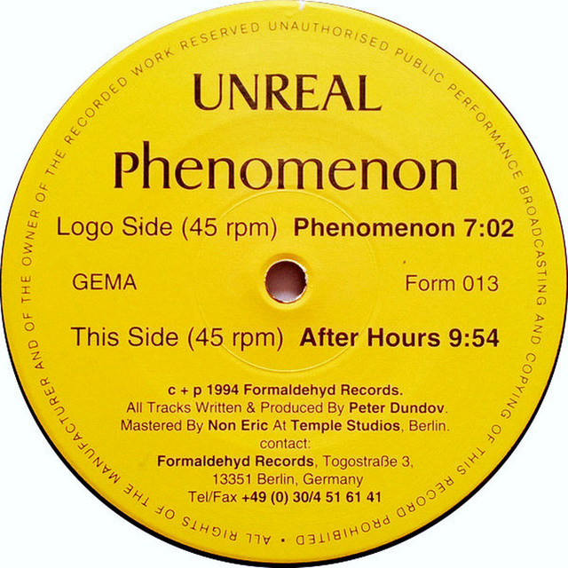 Phenomenon cover
