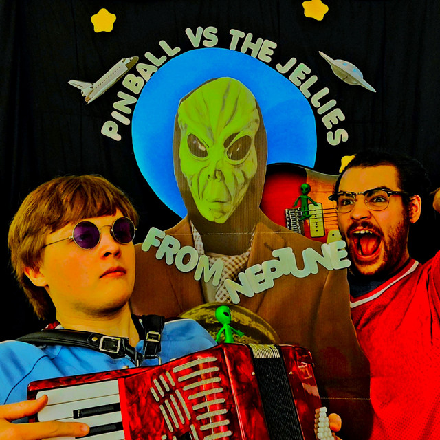 Pinball vs The Jellies from Neptune cover art