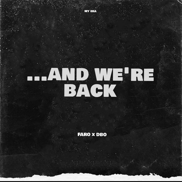 AND WE'RE BACK cover art