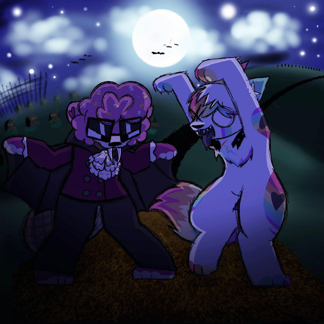 Cover artwork for grrr RAVEYARD!