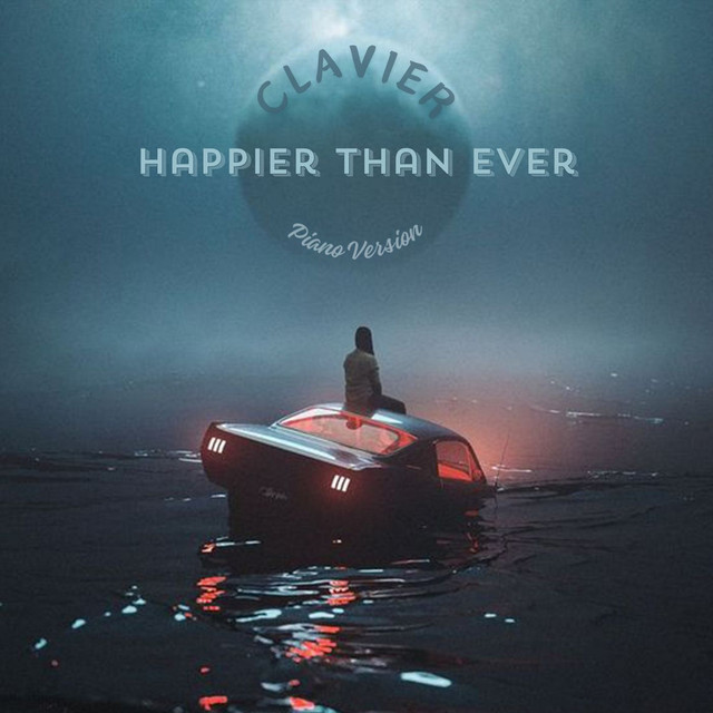 Обкладинка: Happier Than Ever - Piano Version — Clavier