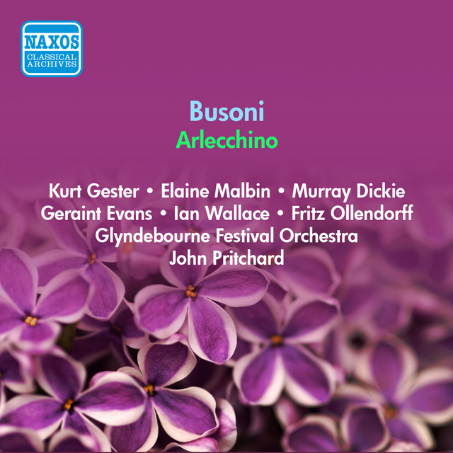 Busoni, F.: Arlecchino (Glyndebourne) (1956)