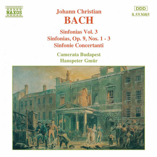 Bach, J.C.: Sinfonias, Vol. 3 cover art
