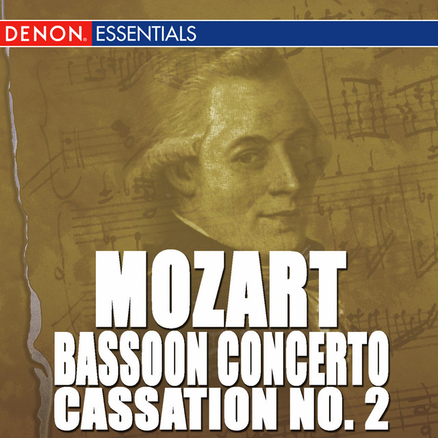 Mozart: Bassoon Concerto - Cassation No. 2 - Orchestral Works cover art