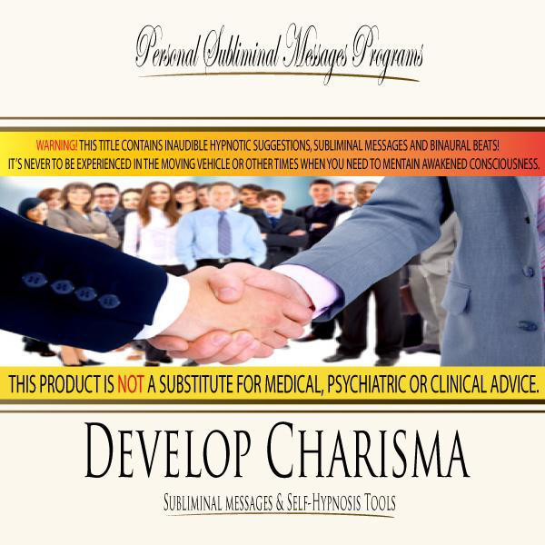 Develop Charisma - Subliminal Messages cover art