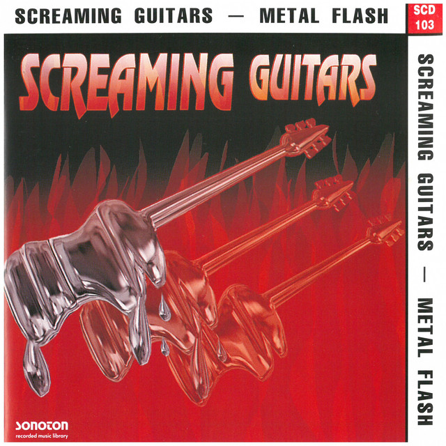 Screaming Guitars - Metal Flash cover art