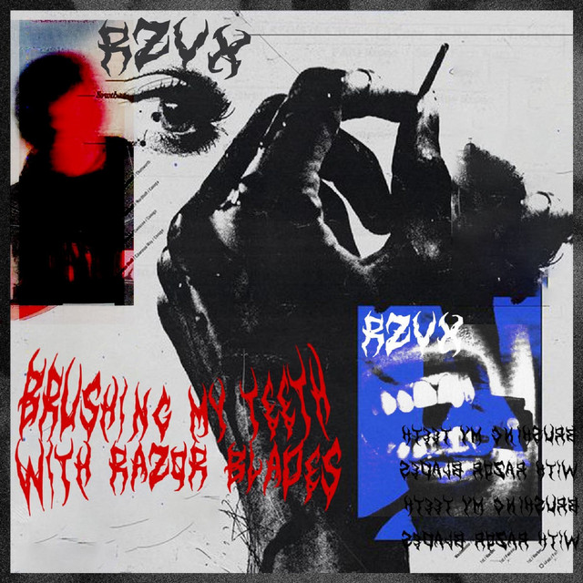 BRUSHING MY TEETH WITH RAZOR BLADES