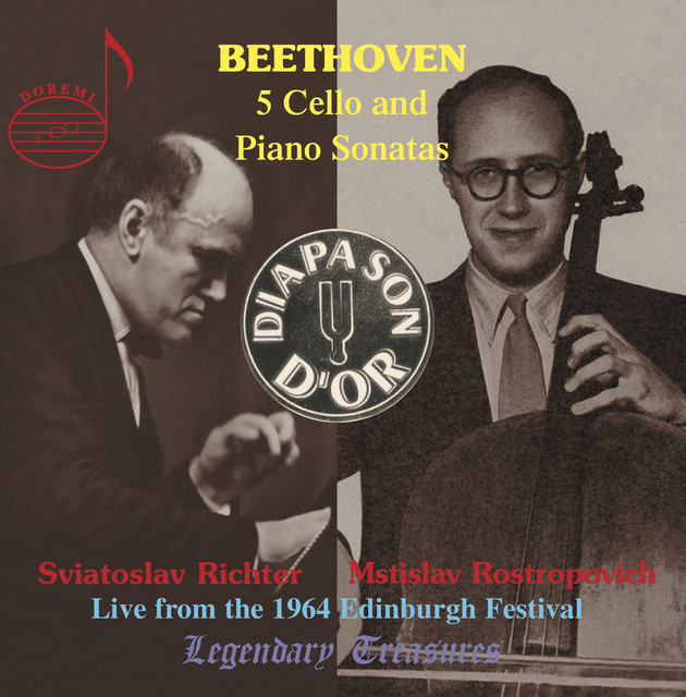 Beethoven: 5 Cello Sonatas Live (Edinburgh Festival, 1964)