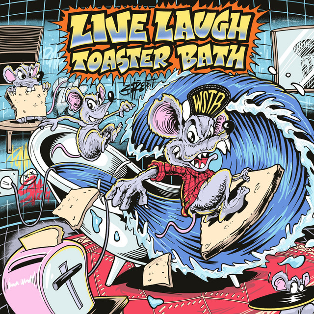 Live Laugh Toaster Bath cover art