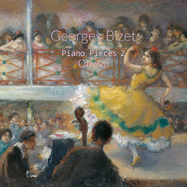 Georges Bizet Piano Pieces 2 cover art