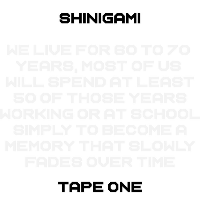 SHINIGAMI TAPE ONE cover art