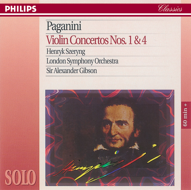 Paganini: Violin Concertos Nos. 1 & 4
