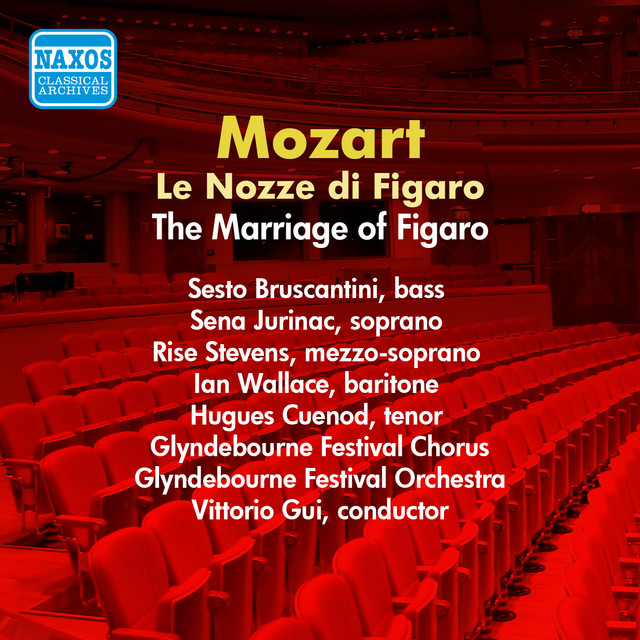 Mozart: The Marriage of Figaro, K. 492 (1955) cover art