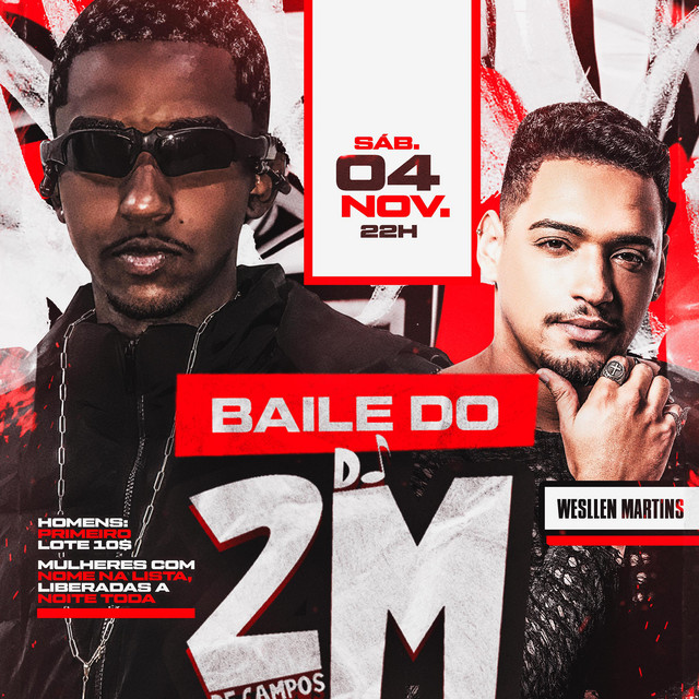 NO BAILE DO 2M QUE TU VAI SARRAR, Mc ANDIN, GORDO - Single by DJ 2M DE ...
