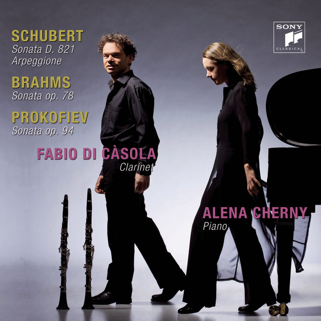 Обкладинка Alena Cherny — Brahms/Prokofiev/Schubert: Works For Clarinet And Piano