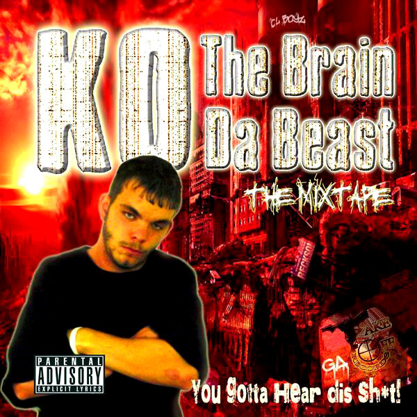The Brain N Da Beast / the mixtape cover art