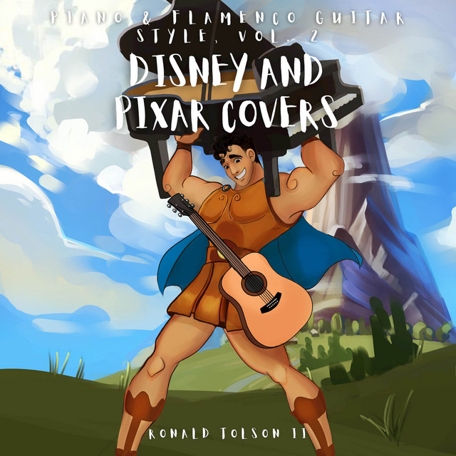Piano & Flamenco Guitar Style, Vol. 2 (Disney and Pixar Covers) cover art