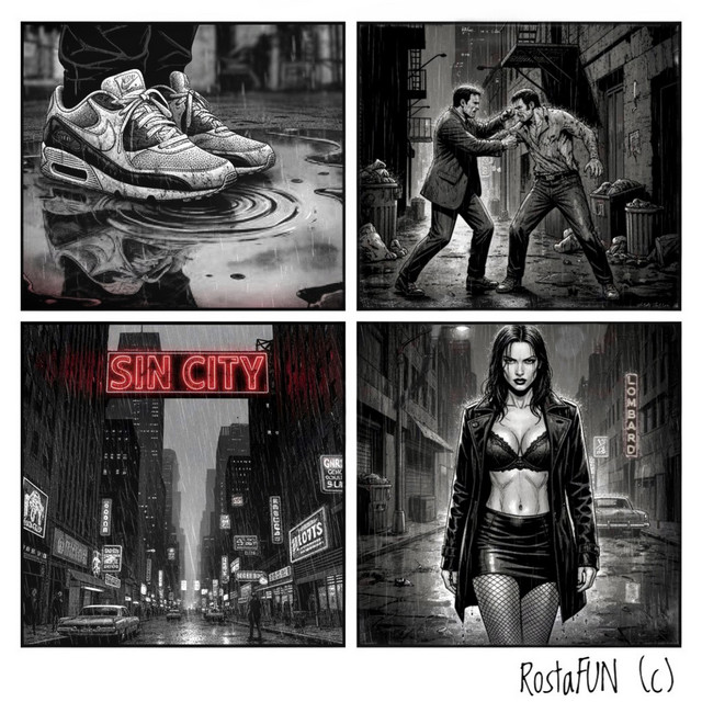 Cover art: Sin City — RostaFUN