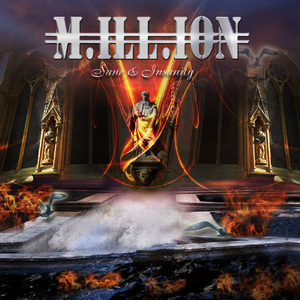 Omslag för Sane & Insanity av M.ill.ion