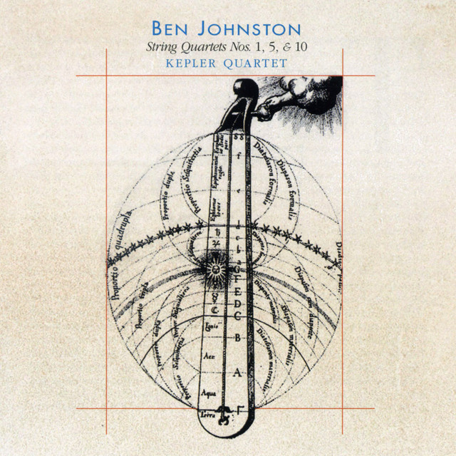 Ben Johnston: String Quartets Nos. 1, 5 & 10 cover art