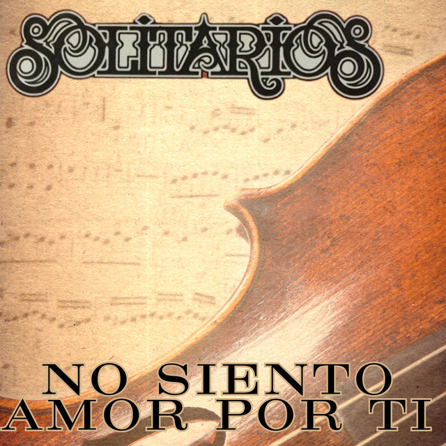 No Siento Amor Por Ti cover art