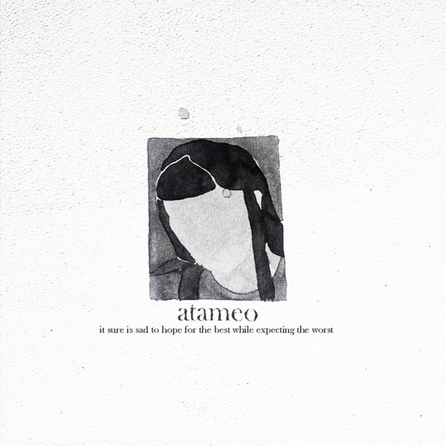 it sure is sad to hope for the best while expecting the worst cover art