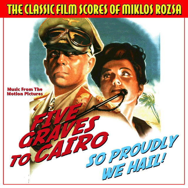 CD 映画「黒騎士」1952 サントラ　ミクロス・ロージャ The Classic Film Scores of Miklos Rozsa: Five Graves to Cairo and