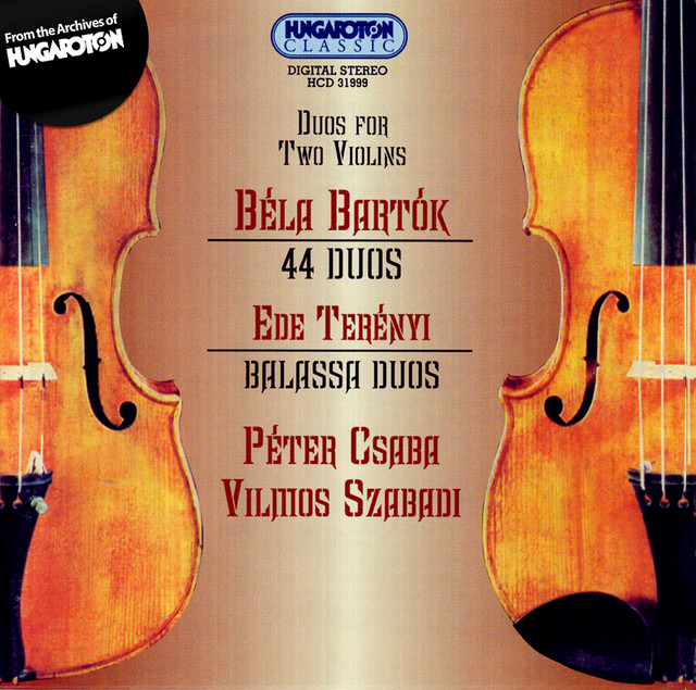 Bartok 44 Duos for Two Violins / Tereny: Balassa Duos