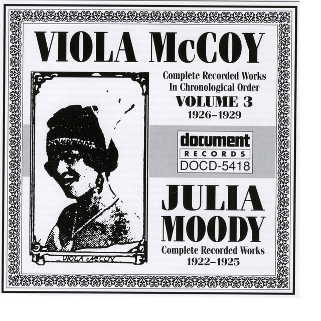 Viola McCoy Vol. 3 (1926-1929) inc. Julia Moody cover
