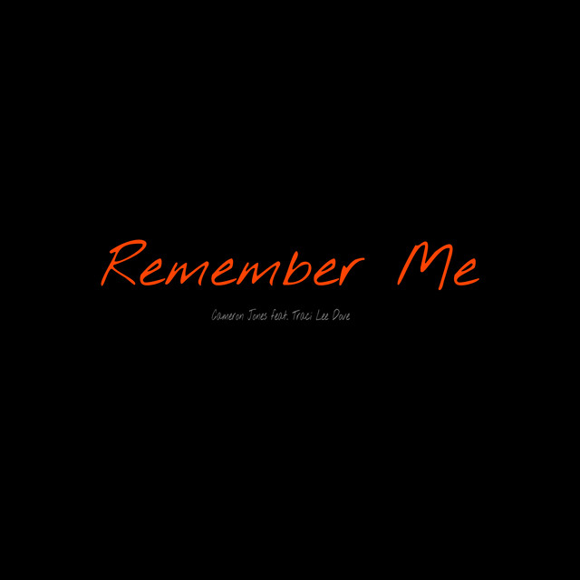 Capa de Remember Me - Cameron Jones