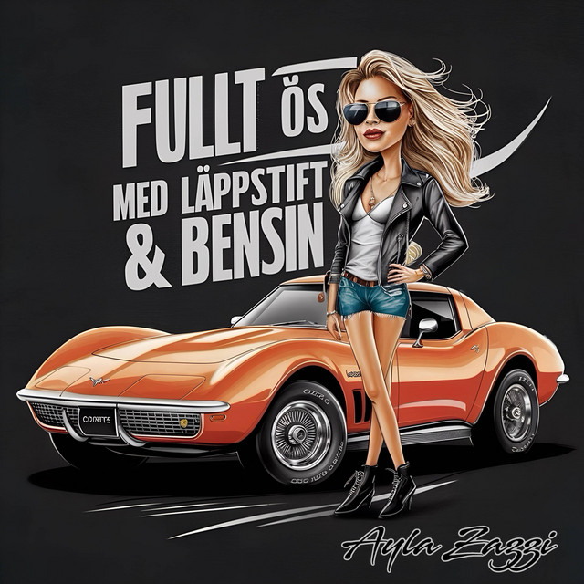 Fullt ös med läppstift & bensin cover art
