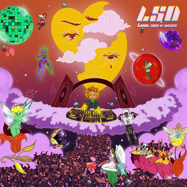 love, sex and disco (LSD) cover art