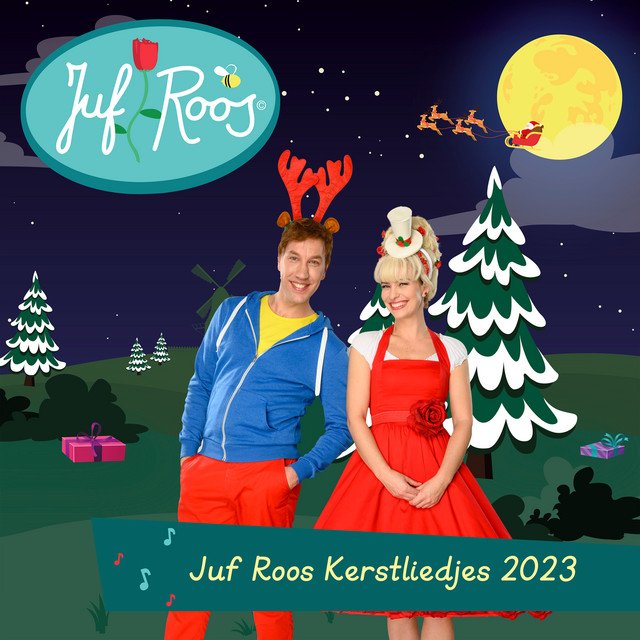 Juf Roos Kerstliedjes 2023 cover art