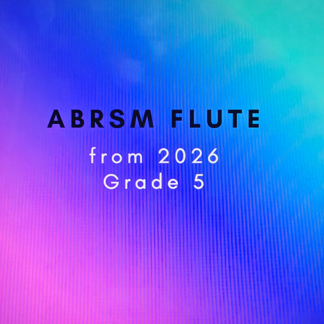 ABRSM Flute from 2026 Grade 5 Selected 8 Pieces cover