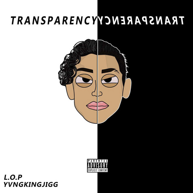 Transparency cover art