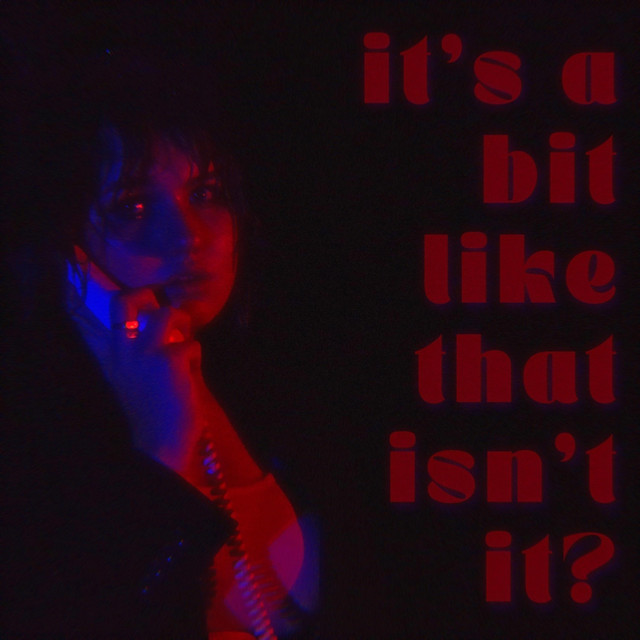 it's a bit like that, isn't it cover art