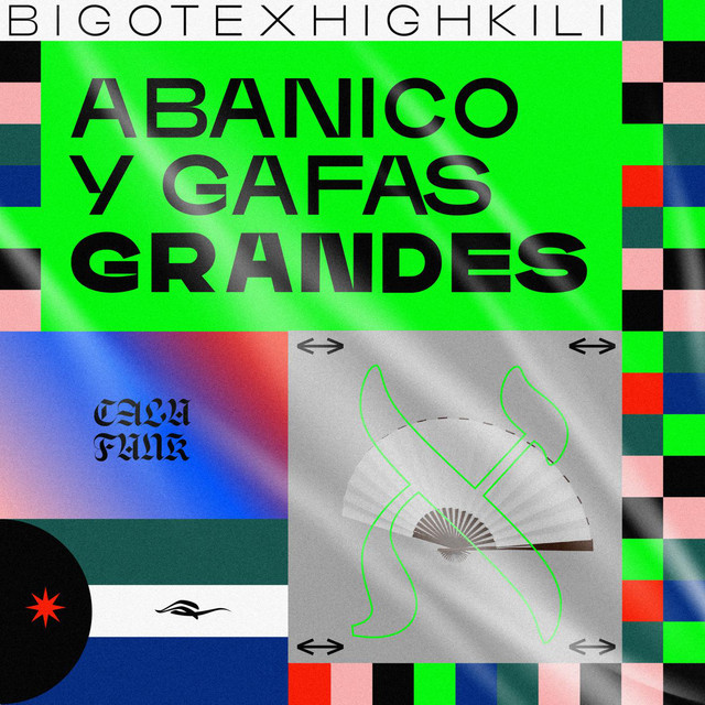 Abanico y Gafas Grandes