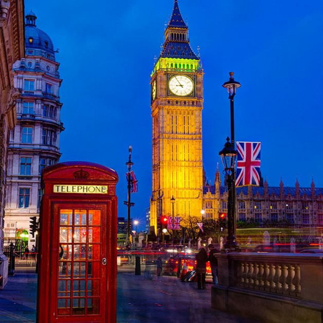 Up in London