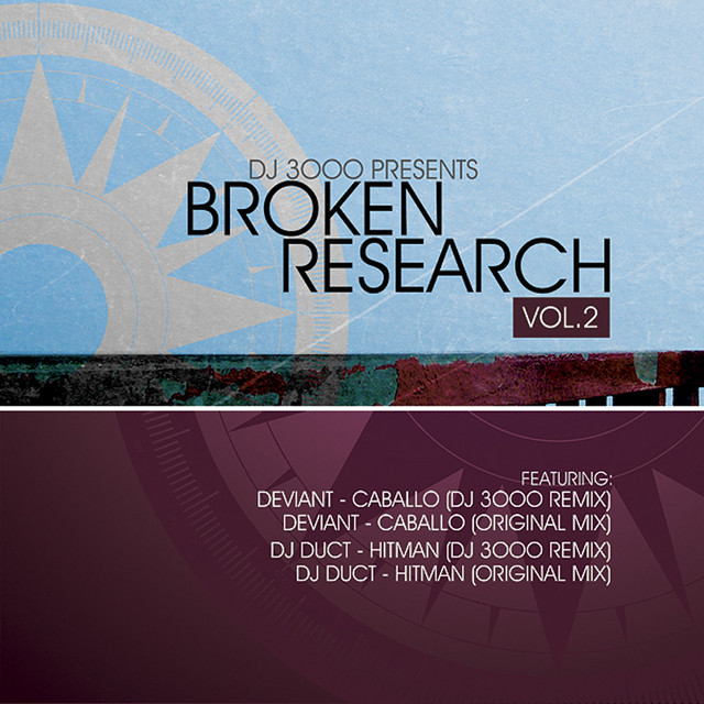 DJ 3000 Presents Broken Research 2 EP cover