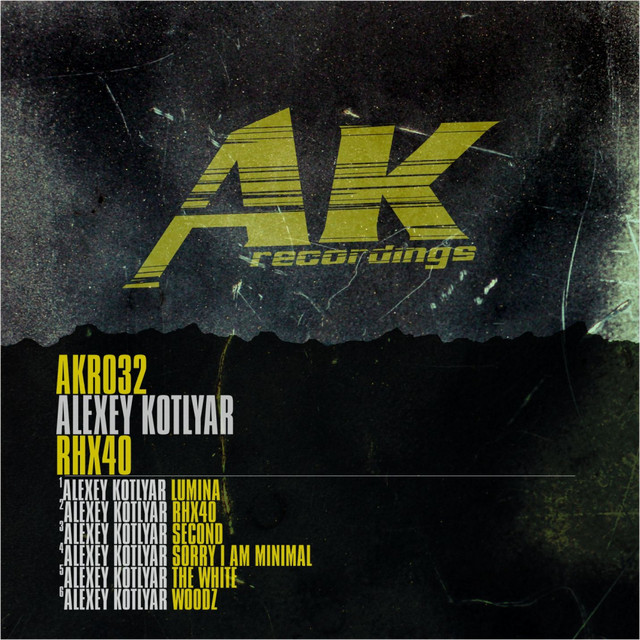 Обкладинка Alexey Kotlyar — RHX40
